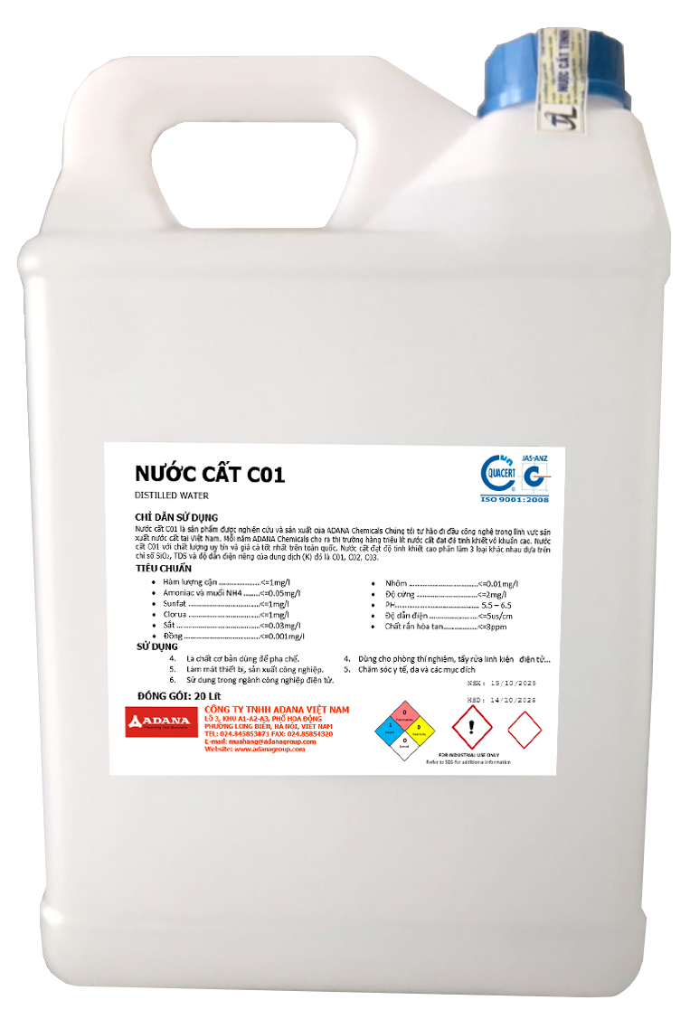 Nước cất C01